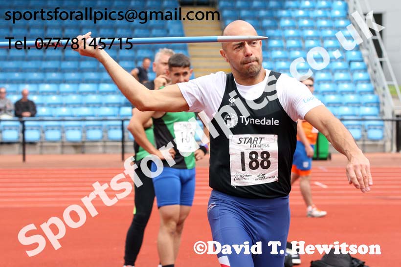 Senior mens javelin, Northern Senior and Under-20s Champs., SportsCity, Manchester. Photo: David T. Hewitson/Sports for All Pics